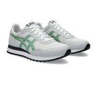 Asics 1203A612-100 Tiger Runner II Uomo, White/Dark Mint EU 37.5