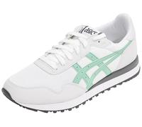 Asics 1203A612-100 Tiger Runner II Uomo, White/Dark Mint EU 44