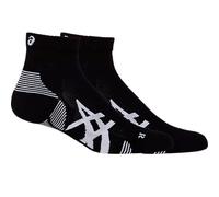 ASICS 2 Pack Cushioned Run Quarter Sock - Unisex - Nero - Taglia 47-49- modello 2026