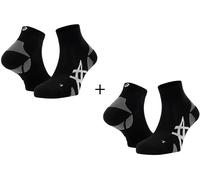 Asics 2 paires Cushion Run Quarter IV