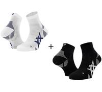 Asics 2 paires Cushion Run Quarter IV