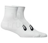 ASICS Aeg 3 Pack Quarter Sock Brilliant White Unisex Size XL
