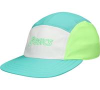ASICS Performance Running 5 Panel Cap - Unisex - Blu / Bianco / Verde - Taglia S/M- modello 2026