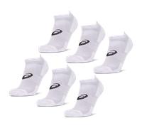 ASICS Aeg 6 Pack Low Cut Sock Brilliant White Unisex Size S