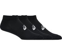 ASICS Aeg 3 Pack Ankle Sock Performance Black Unisex Size XL