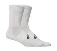 ASICS Aeg 3 Pack Crew Sock Brilliant White Unisex Size L