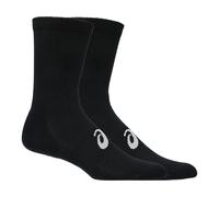 ASICS Aeg 3 Pack Crew Sock Performance Black Unisex Size XL