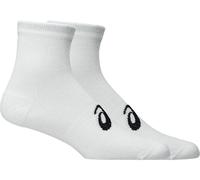 ASICS Aeg 3 Pack Quarter Sock Brilliant White Unisex Size L