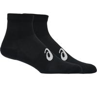 ASICS Aeg 3 Pack Quarter Sock Performance Black Unisex Size L