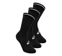 ASICS Aeg 3 Pack Crew Sock Performance Black Unisex Size XL