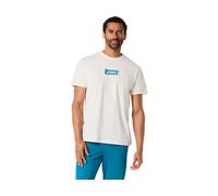 ASICS Chest Logo Tee Cream Male Size XS