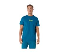 ASICS Chest Logo Tee Dark Teal Male Size S