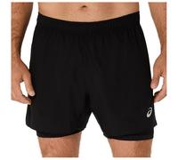 Asics - Core 2-n-1 5'' Short - Pantaloncini da running M nero