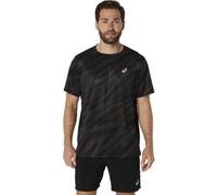 Asics Core All Over M - maglia running - uomo L Black man