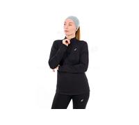Asics core donna nero termico 1 2 zip top