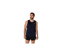 Asics core run tank blue homme