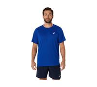 ASICS Core Ss Top Asics Blue Male Size XS