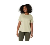 ASICS Core Ss Top Khaki FeMale Size XS