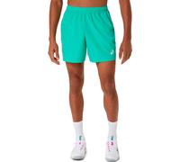 Pantaloncini da tennis da uomo Asics Court 7in - aurora green - Verde (S)