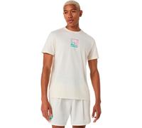 Asics Men Core Court Graphic T-Shirt Cream S