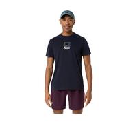 ASICS Court Core Graphic Tee Midnight Male Size XS