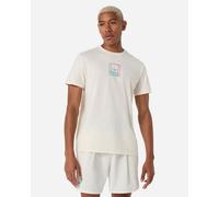 ASICS Court Core Graphic Tee Cream Male Size XL