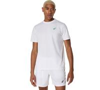 T-shirt da uomo Asics Court Graphic Short Sleeve - Bianco (S)