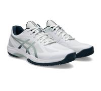 Scarpe da uomo per badminton/squash Asics Court Hunter FF - white/lichen rock - Bianco (44)