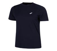 Maglietta Donna Asics Court Short Sleeve - Blu XS