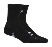 ASICS Court+ Tennis Crew Sock Performance Black Unisex Size I