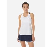 Asics Court W - T-shirt Tennis - Donna - Bianco L