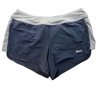 ASICS Donna Every Sport II Pantaloni Corti Con Tasca Sicura Grigia, X-Piccola