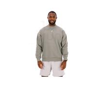 Felpa da tennis da uomo Asics Fleece Crew-Neck Top Relaxed - lichen green - Verde (S)