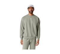 Felpa da tennis da uomo Asics Fleece Crew-Neck Top Relaxed - lichen green - Verde (S)