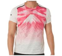 ASICS Fujitrail Elite Graphic Ss Top Cream Male Size M