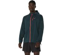 ASICS Fujitrail Elite Waterproof Jacket Saxon Green Male Size XS