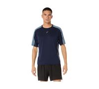 ASICS Fujitrail Elite Ss Top Midnight / Ironclad Male Size 2XL