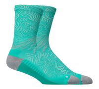 Asics - Fujitrail Graphic Crew Sock - Calze da running EU 43-46 turchese