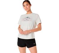 Asics - Women's Fujitrail Logo S/S Top - Maglia da corsa XL grigio