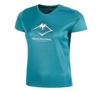 ASICS Fujitrail Logo Ss Top Atlantis Blue FeMale Size XS