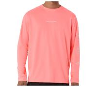 Asics - Fujitrail Logo L/S Top - Maglia da corsa S rosso