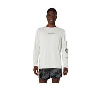 ASICS Fujitrail Logo Ls Top Cream Male Size XL