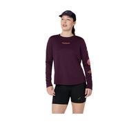 Asics Fujitrail Logo Long Sleeve T-shirt Viola S Donna