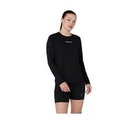 ASICS Fujitrail Logo Ls Top Performance Black FeMale Size L