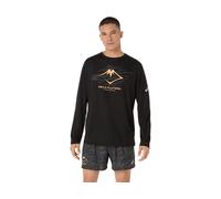 Maglietta con logo a maniche lunghe ASICS Fujitrail per uomo Ref. 2011D391-001 Colore Nero Taglia S