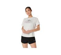 Asics - Women's Fujitrail Logo S/S Top - Maglia da corsa S grigio
