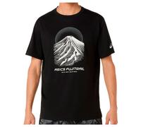 Asics - Fujitrail Logo S/S Top - Maglia da corsa S nero
