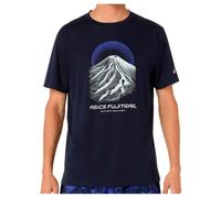 Asics - Fujitrail Logo S/S Top - Maglia da corsa XL blu