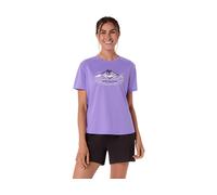 ASICS Fujitrail Logo Ss Top Amethyst FeMale Size XL