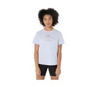 ASICS Fujitrail Logo Ss Top Blue Fade FeMale Size XS